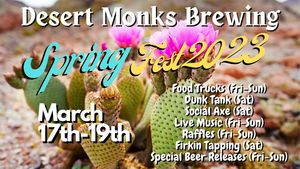 Spring Fest at Desert Monks Brewing Co Taproom & Patio