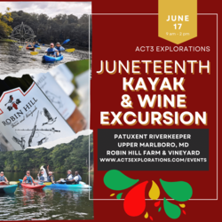 Kayak and Wine Excursion - Juneteenth Celebration