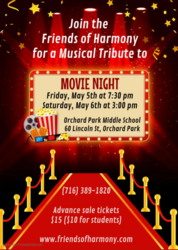 Movie Night Friends of Harmony Annual Spring Performance
