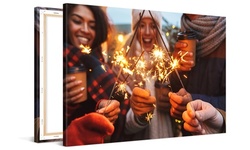 One Custom 24"x16", 30"x24", 36"x24" Canvas Print from CanvasOnSale  (Up to 86% Off)