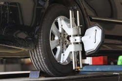 Up to 50% Off on Wheel Alignment / Balancing - Car at Merrick Tire Center