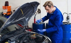 One Full Synthetic or Conventional Oil Change or One Complete Brake Service at Meineke (Up to 73% Off)