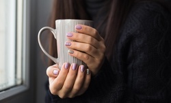 Shellac Manicure with Optional Pedicure at Vada Spa (Up to 47% Off)