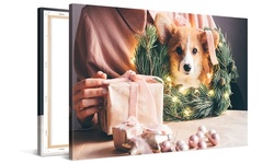 Personalized Extra Large Canvas Prints Starting from 36"x24" with Custom Text (Up to 87% Off) 