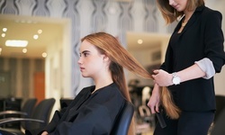 Haircuts and Styling at Vada Spa (Up to 65% Off). Four Options Available.