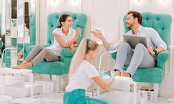 Regular or Gel Manicure with Regular Pedicure at West Nails (Up to 51% Off)