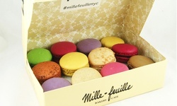 12 or 40 Gourmet Macarons at Mille-Feuille (Up to 48% Off)  