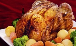 $10.75 for Quarter Chicken, Sides, Cornbread & Drink for Takeout at Texas Rotisserie And Grill ($15.45 Value)
