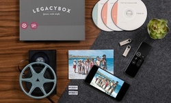 Premium Home Movie and Photo Digitizing Kits from Legacybox (Up to 60% Off). Four Options Available.