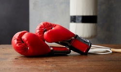 One or Three Months of Kickboxing Classes at New York Black Belt Center (Up to 58% Off). Two Options Available.