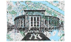 One or Two Black and White or Color Silk Screen Map Prints at Bodega Latin (Up to 20% Off)