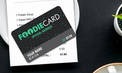 $19 for a One-Year Restaurant Discounts Membership from Foodie Card ($29.99 Value)