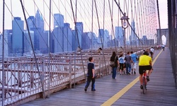 Two- or Four-Hour Bike Rental for One or Two from Unlimited Biking: Brooklyn Bridge Sightseeing (Up to 66% Off)  