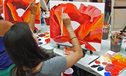One or Two Admissions to a BYOB Paint and Sip Painting Class at Painting Lounge (49% Off)    
