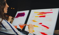 Paint and Drink Event for One, Two, or Four at Paint Boire (Up to 68% Off)