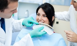 Up to 86% Off on Teeth Whitening - In-Office - Branded (Zoom, Brite Smile) at De Na S Brightening Teeth Whitening Studio