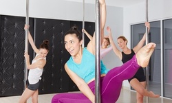 Four or Eight Poles Classes, or One-Hour Party Package for up to 8 at Allure Dance (Up to 74% Off) 