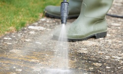 Soft Pressure Wash from Benny's Pressure Washing (Up to 59% Off). Two Options Available.