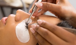 Full Set of Novalash Eyelash Extensions with Optional Two-Week Fill at Headhunters Hair Design (Up to 68% Off)