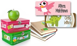 One or Two Personalized Children's Name Label 48-Packs from Dinkleboo (Up to 79% Off) 