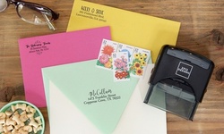 Personalized Self-Inking Stamps with Shipping Included from 2712 Designs (Up to 59% Off). Four Options Available