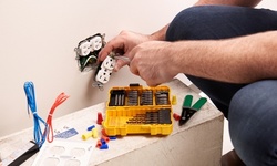 One or Two Ceiling Fan or Light Replacements from Linder Electrical Contractors (Up to 56% Off)
