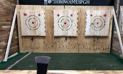 One-Hour Axe-Throwing Session for One or Two, or for Four or Eight in a Private Lane at Throw (Up to 44% Off)