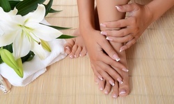 Pedicure with Optional Manicure at Jolie Hair Studio (Up to 53% Off)

