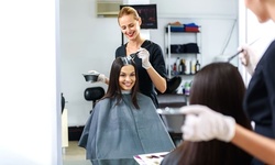 Ombre Color or Balayage with Optional Harcut at Addis Hiwot (Up to 67% Off)