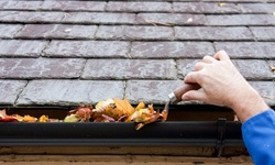 Gutter Cleaning for Two-Story Home from House (Up to 47% Off). Two Options Available.