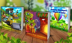 One 8" x 8" Softcover or Hardcover Personalized Kids Book from Dinkleboo (Up to 69% Off) 