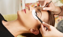 One Set of Classic Eyelash Extensions with Optional Eyebrow Shape and Wax at It's So You Salon (Up to 62% Off)