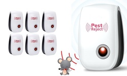 Ultrasonic Electronic Insect Pest Reject Mosquito Repeller Mouse Killer 2-6 Pack