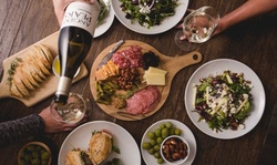 Glass of Wine with a Cheese & Charcuterie Board For One, Two, or Four (Up to 55% Off)