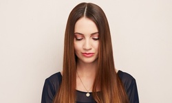 Haircut and Blow-Dry with All-Over Color, Retouch, or Partial Highlights at Beauty on the Edge (Up to 72% Off)