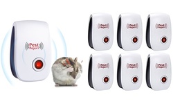 6Pcs Ultrasonic Pest Reject Electronic Repeller Bug Cockroach Mouse Killer