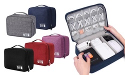 Electronics Accessories Storage Bag Waterproof Travel Cable Organizer Cases