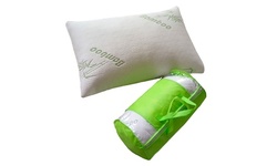 Original Bamboo Pillow Comfort Luxury Memory Soft Foam Cool Pillows 