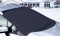 Heavy-Duty Snow and Ice Deflector Car Windshield Cover