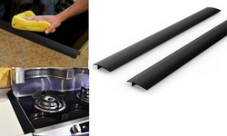 2-6 Pack Silicone Stove Cooktop Counter Gap Covers Kitchen Gap Filler Cover