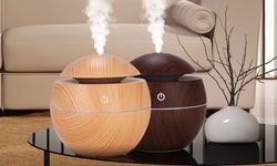 LED 7 Color Ultrasonic Aroma Humidifier Essential Oil Diffuser Air Purifier
