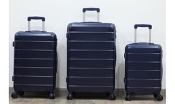 3-Piece Set HardShell 360 Spinner Luggage Set for Carry-On and Checked