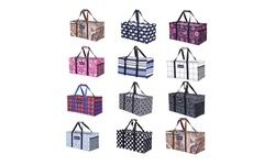 Buscarna 22" and 23" Extra Large Collapsible Grocery Shopping Tote Bag  