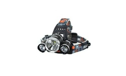  5000LM 10W 3-Mode 5000LM White Light Headlamp Black