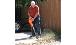 Costway 20V 2.0Ah Cordless Leaf Blower Sweeper 120 MPH Battery,Charger Included
