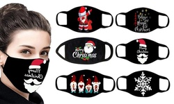 6 Pack:Reusable Colorful Fabric Face Turban Stylish Neutral Washable Mask