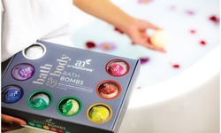 artnaturals  Bath Bombs Gift Set kit  - Natural Handmade (12 or 6 Pack)