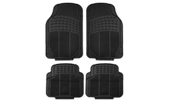 Heavy Duty Rubber Car Floor Mats 4 Piece Set F11305-G