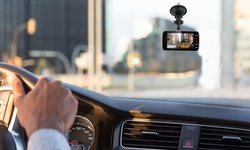 iMounTEK FHD 1080P Dash Cam, 4" Screen, WDR DVR, 170 Angle Motion G-Sensor, HDR