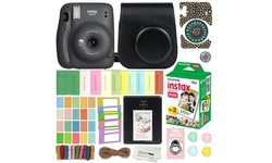 Fujifilm Instax Mini 11 Instant Camera with Case, 20 Films, and Accessories Kit